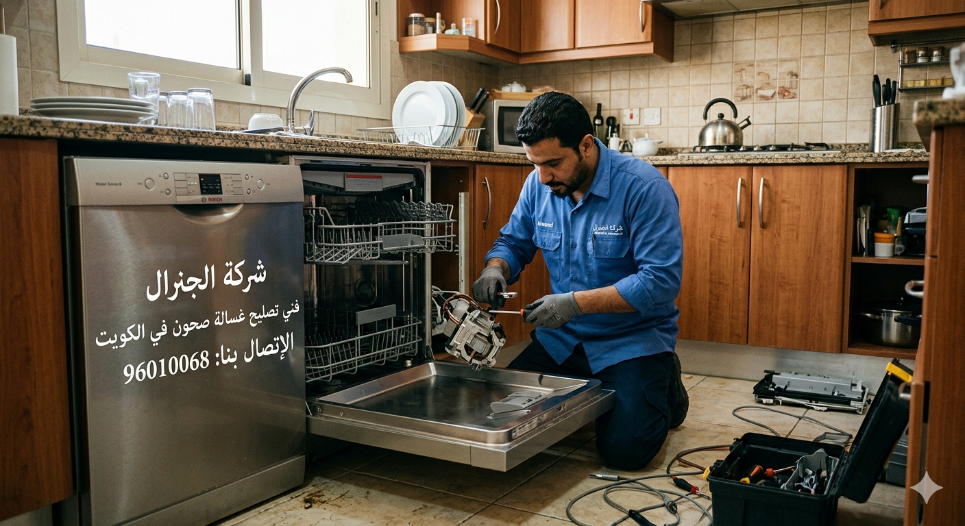 فني تصليح غسالة صحون في الكويت