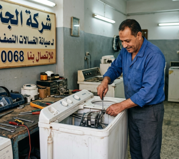 صيانة الغسالات النصف اتوماتيك بالكويت