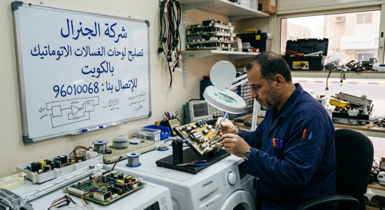 تصليح لوحات الغسالات الاتوماتيك بالكويت