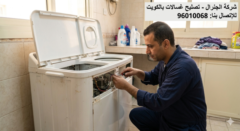 تصليح غسالة حوضين بالكويت