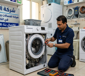 صيانة الغسالات والنشافات بيكو في الكويت