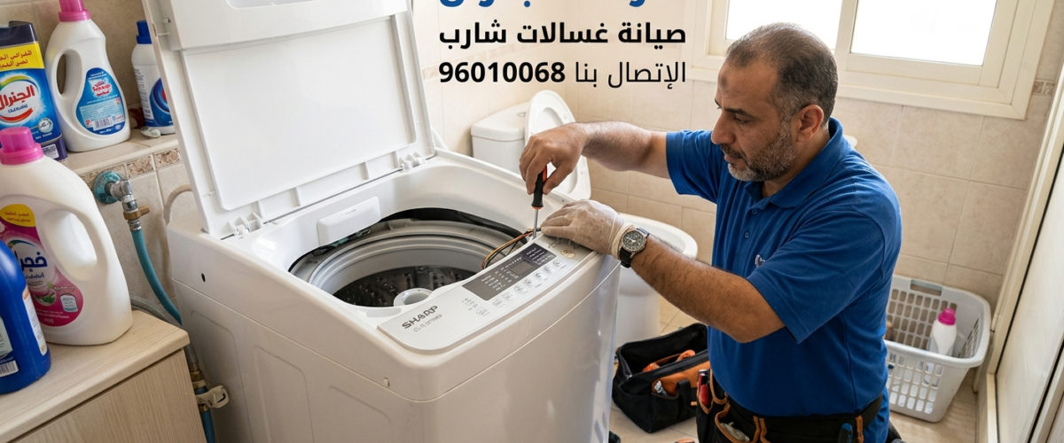 صيانة غسالات شارب الكويت
