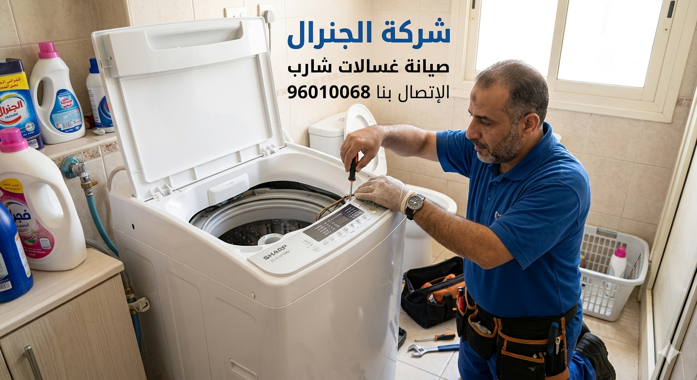 صيانة غسالات شارب الكويت