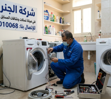 فني صيانة غسالات ونشافات المسايل بالكويت