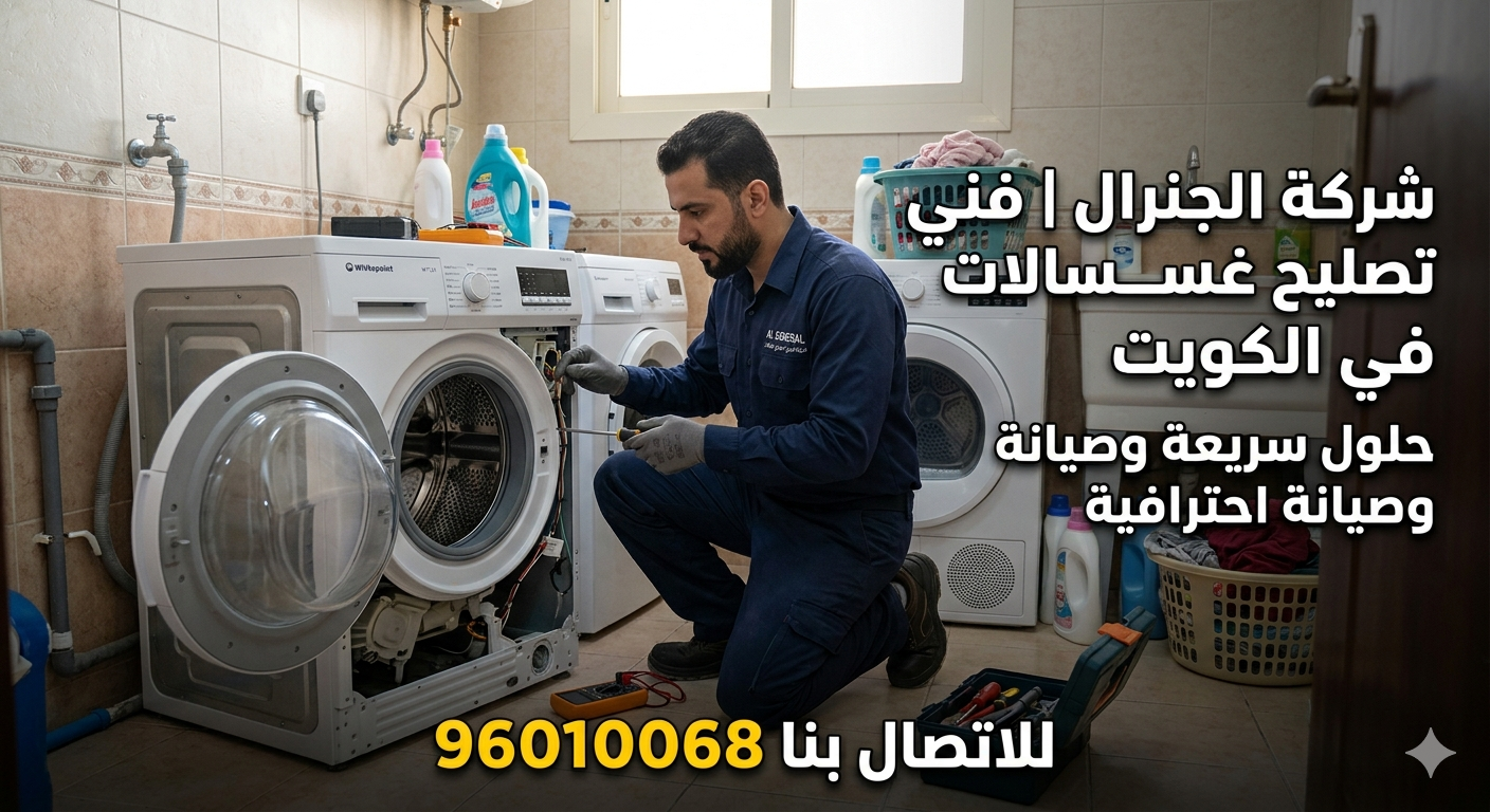 فني تصليح غسالات في الكويت