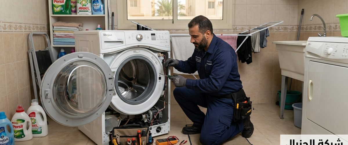 صيانة الغسالات والنشافات ويربول في الكويت